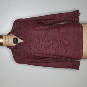 COLUMBIA | WOMEN'S BUTTON DOWN TOP | SIZE LARGE